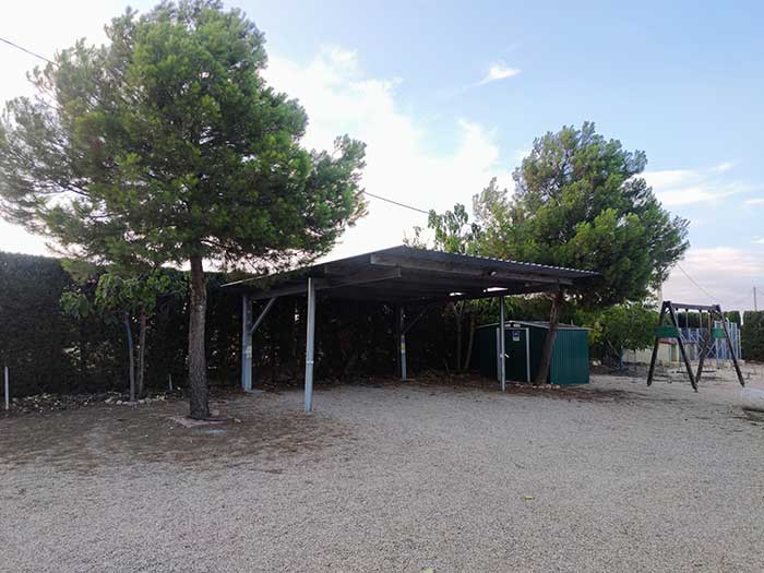 Aparcamiento Casa Rural Villapereza